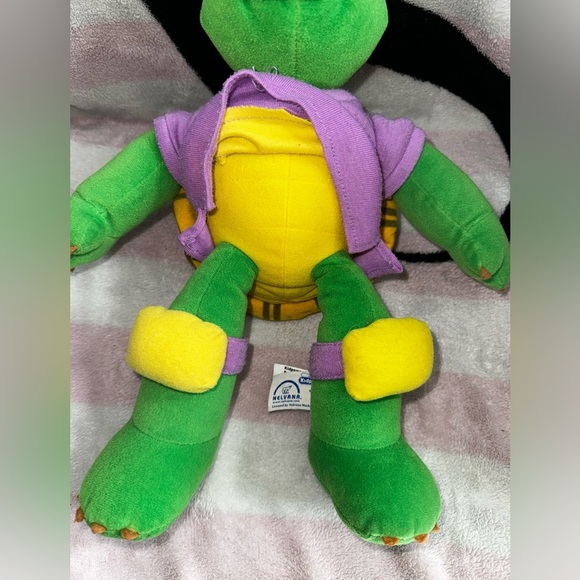 Franklin the turtle Nevlana stuffed animal with pouch - Picture 5 of 5